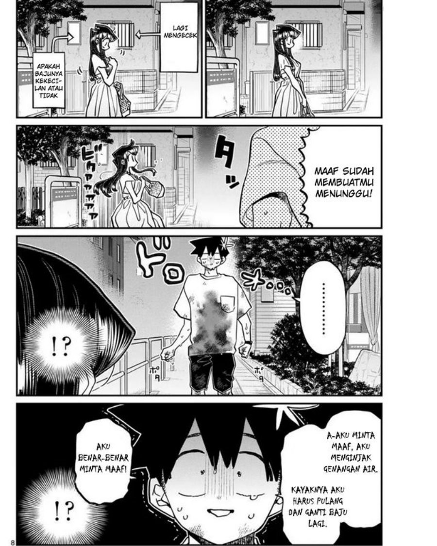 Komi-san wa Komyushou Desu Chapter 411 - halaman 8