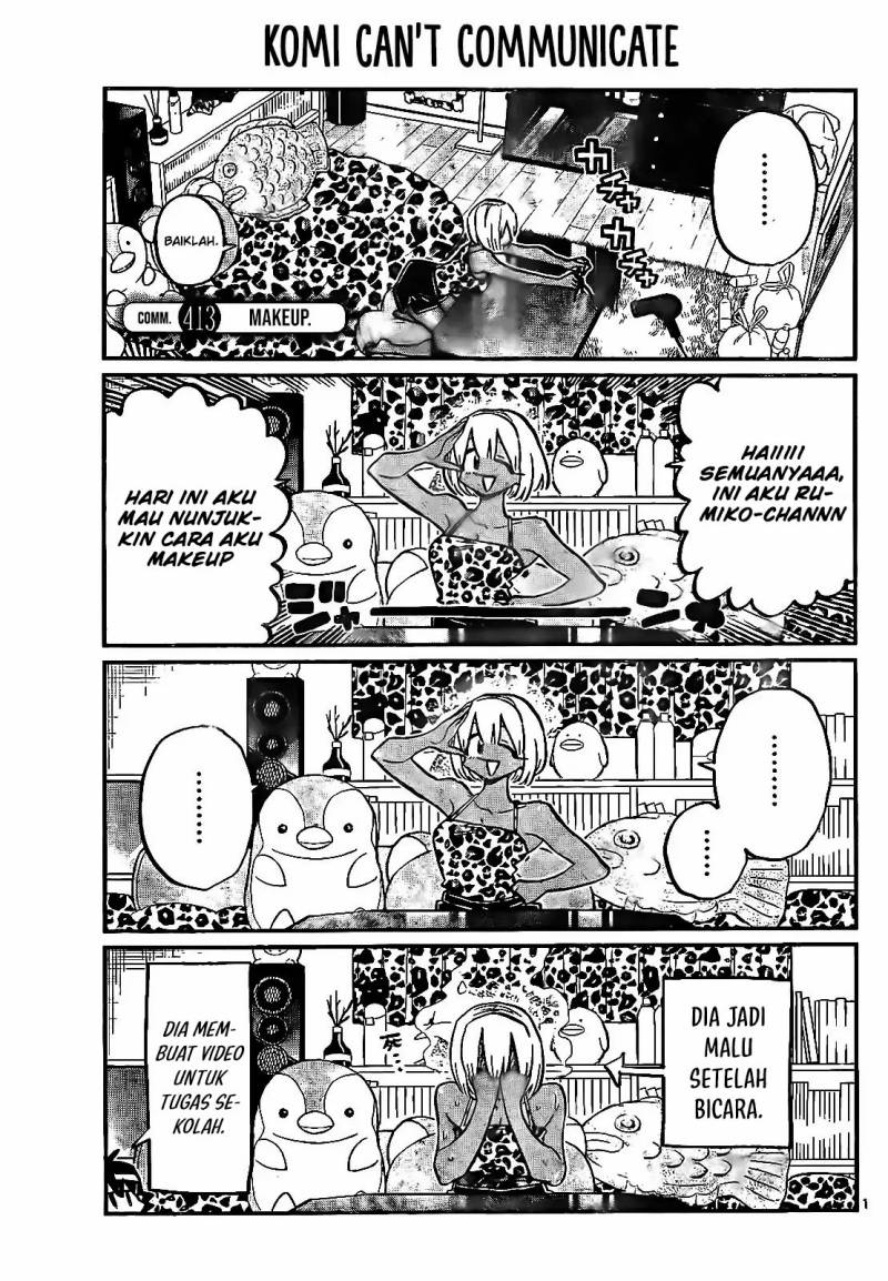 Komi-san wa Komyushou Desu Chapter 413 - halaman 2