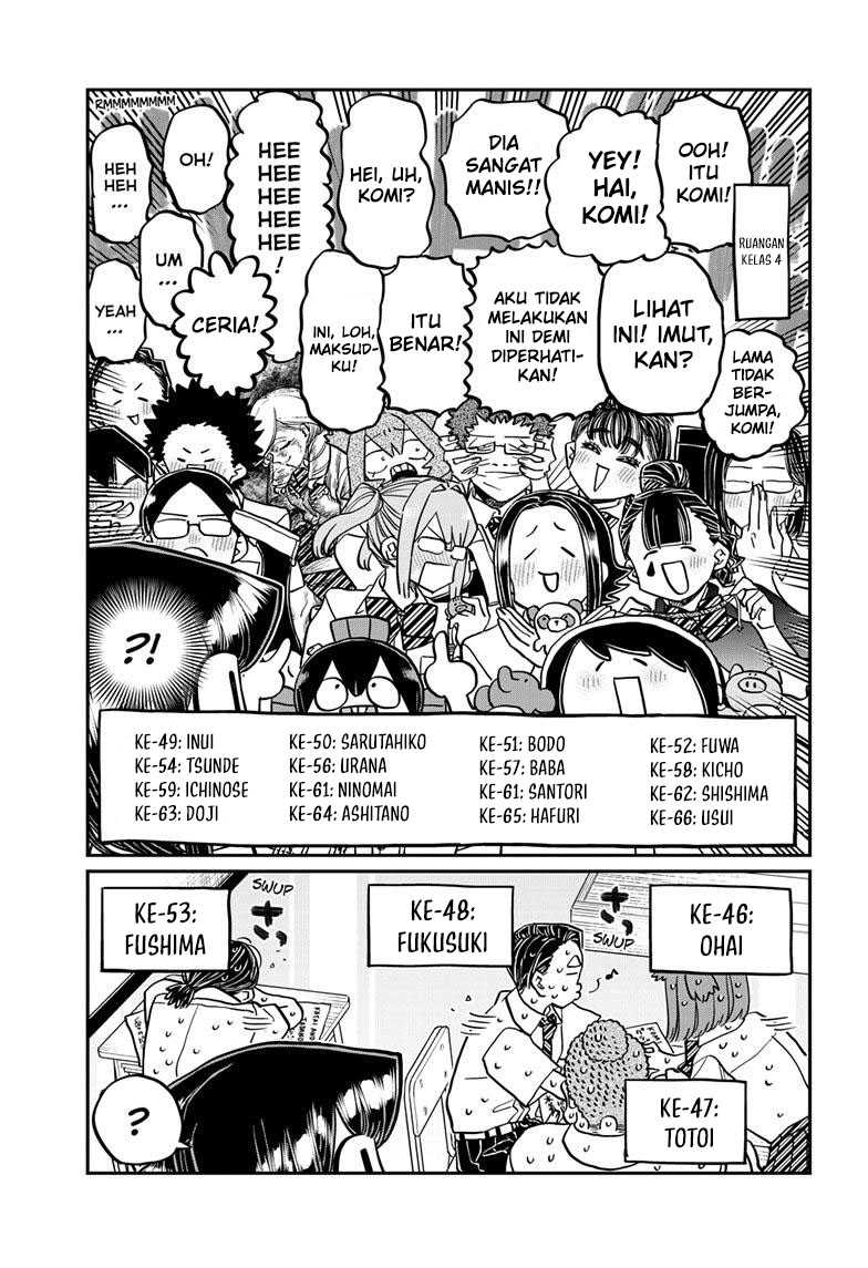 Komi-san wa Komyushou Desu Chapter 416 - halaman 10