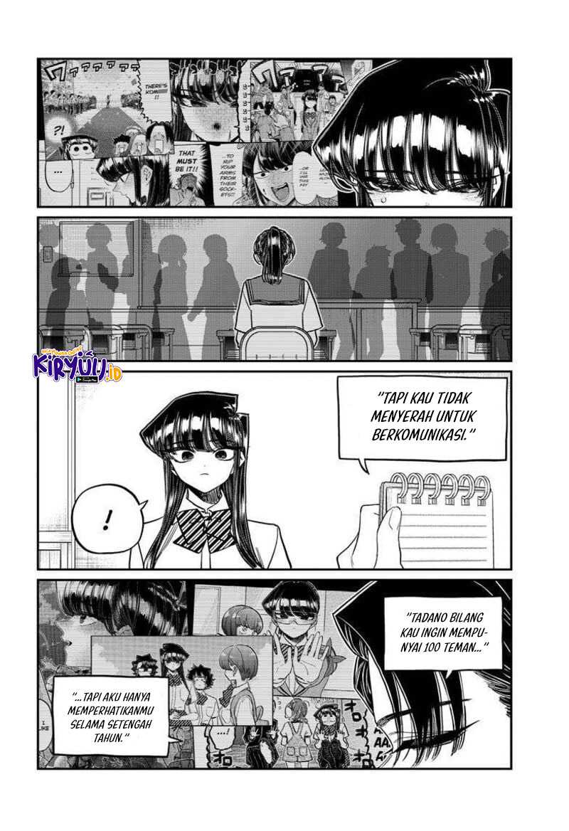 Komi-san wa Komyushou Desu Chapter 417 - halaman 18