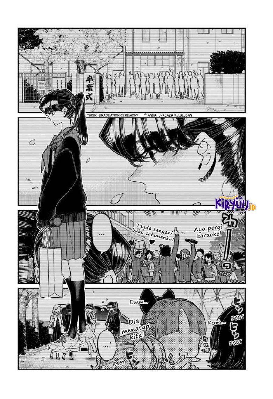 Komi-san wa Komyushou Desu Chapter 418 - halaman 3
