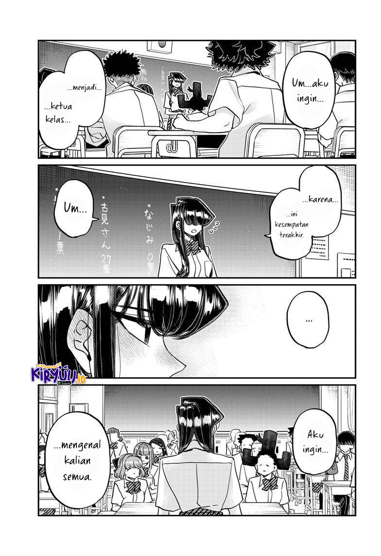Komi-san wa Komyushou Desu Chapter 420 - halaman 6
