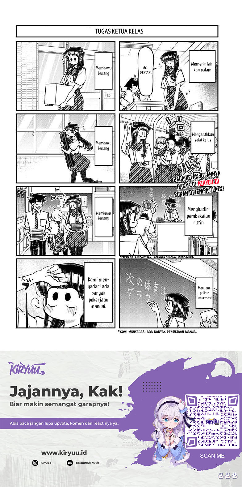 Komi-san wa Komyushou Desu Chapter 420 - halaman 9