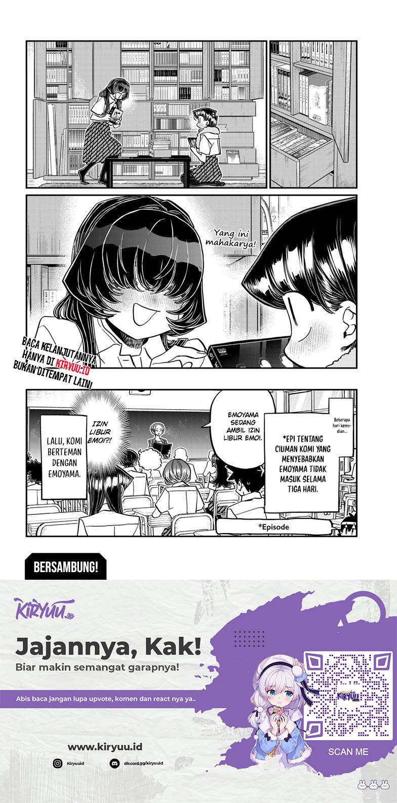 Komi-san wa Komyushou Desu Chapter 426 - halaman 17