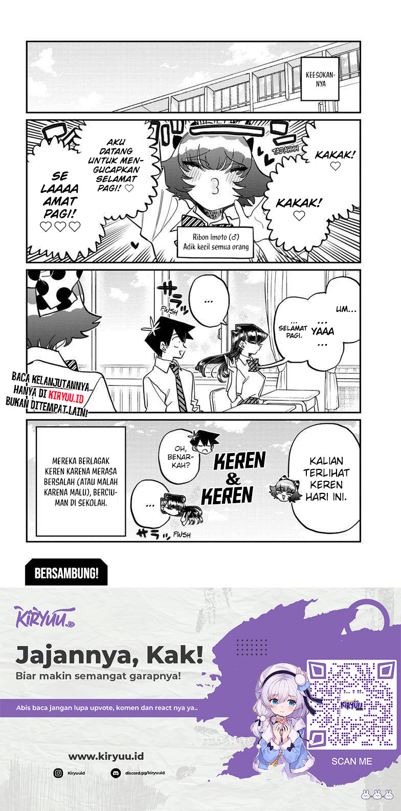 Komi-san wa Komyushou Desu Chapter 427 - halaman 20