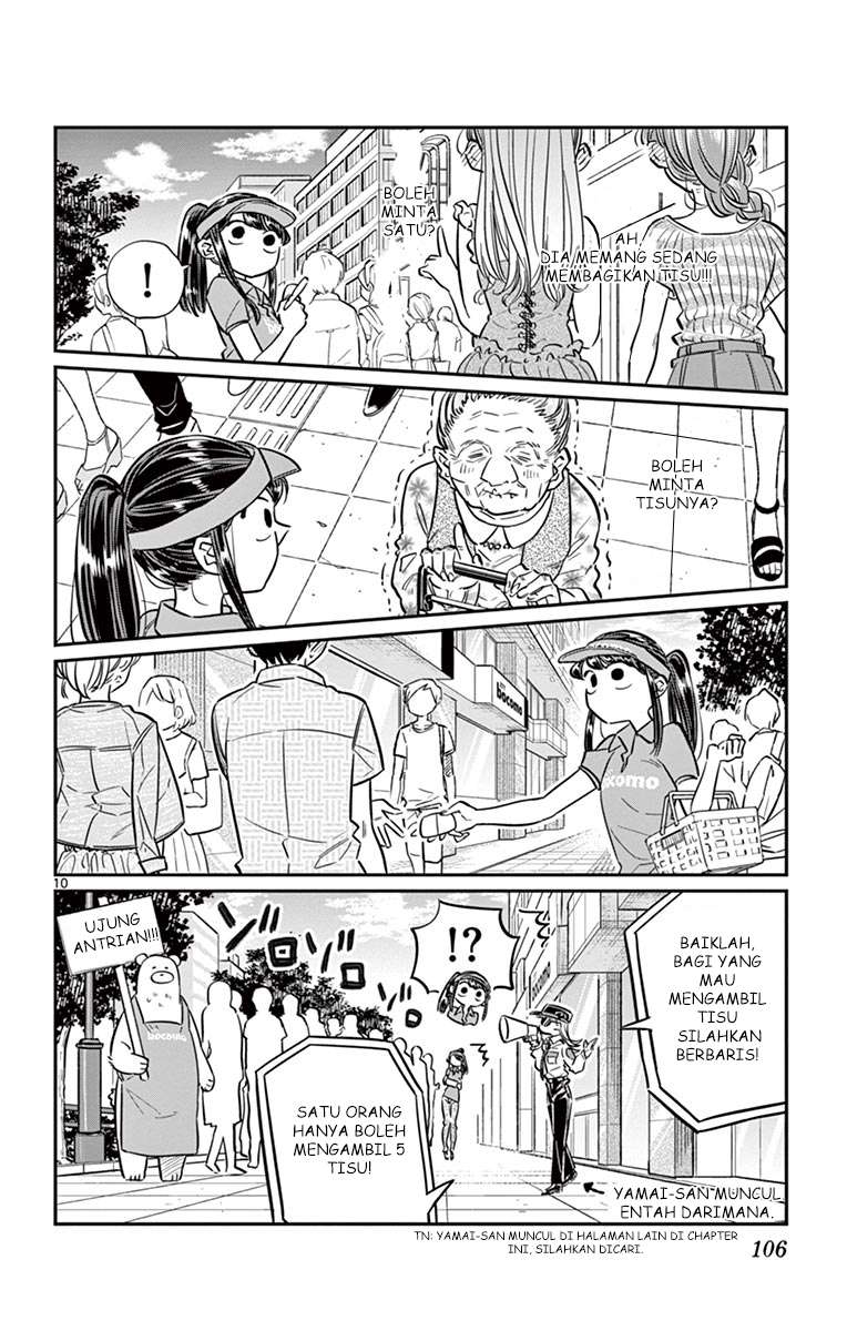 Komi-san wa Komyushou Desu Chapter 43 - halaman 10