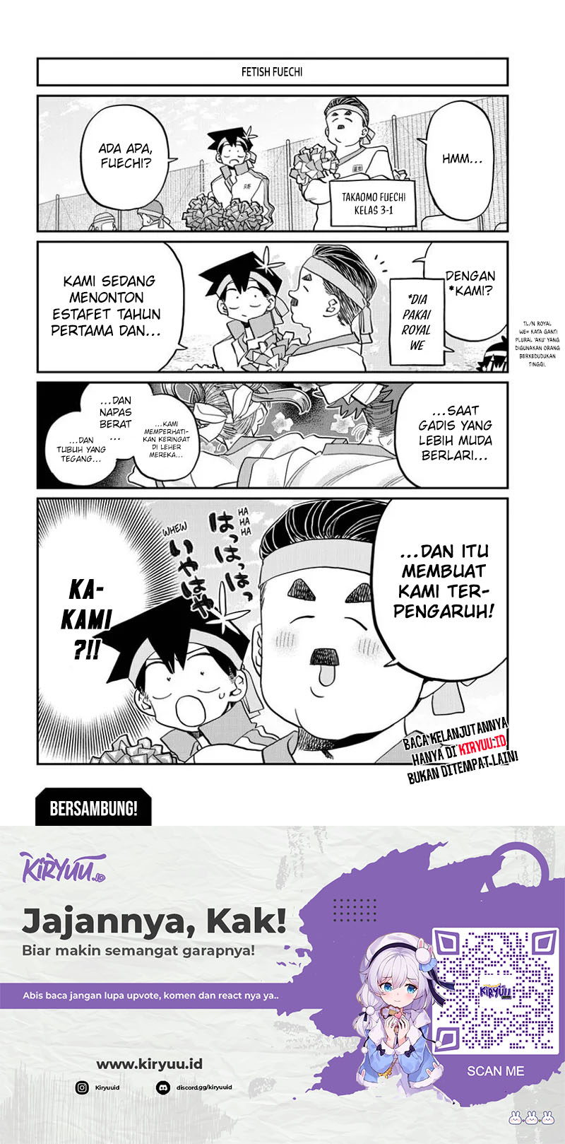 Komi-san wa Komyushou Desu Chapter 430 - halaman 19