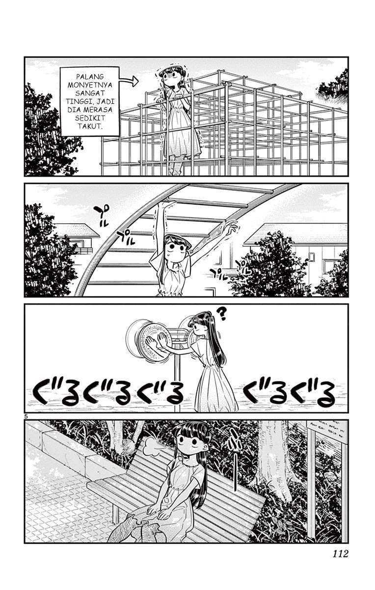 Komi-san wa Komyushou Desu Chapter 44 - halaman 5