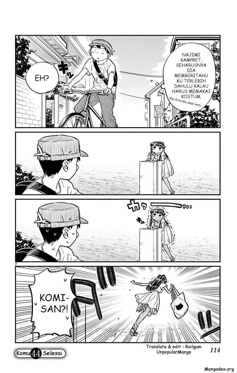 Komi-san wa Komyushou Desu Chapter 44 - halaman 7