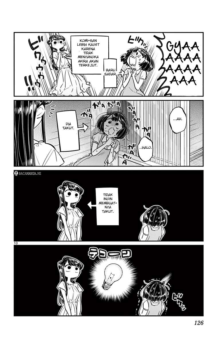 Komi-san wa Komyushou Desu Chapter 45 - halaman 10