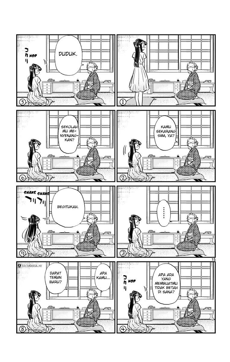 Komi-san wa Komyushou Desu Chapter 45 - halaman 15