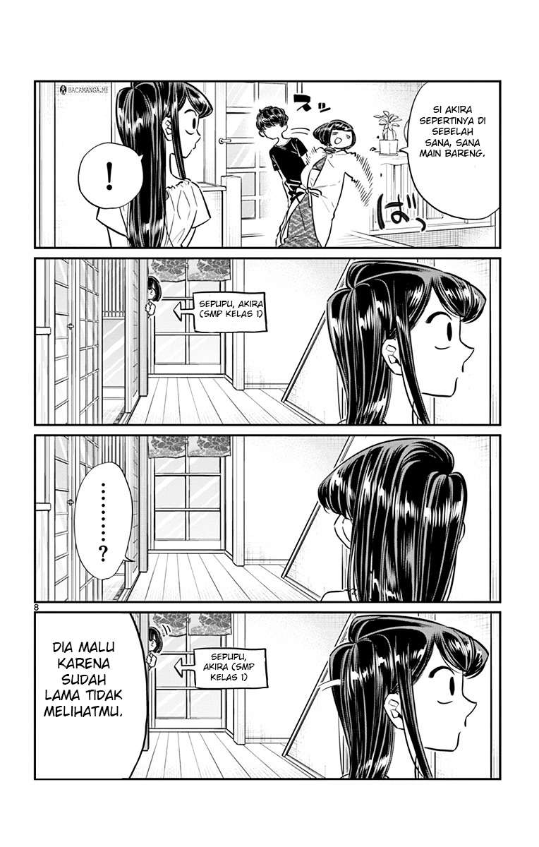 Komi-san wa Komyushou Desu Chapter 45 - halaman 8