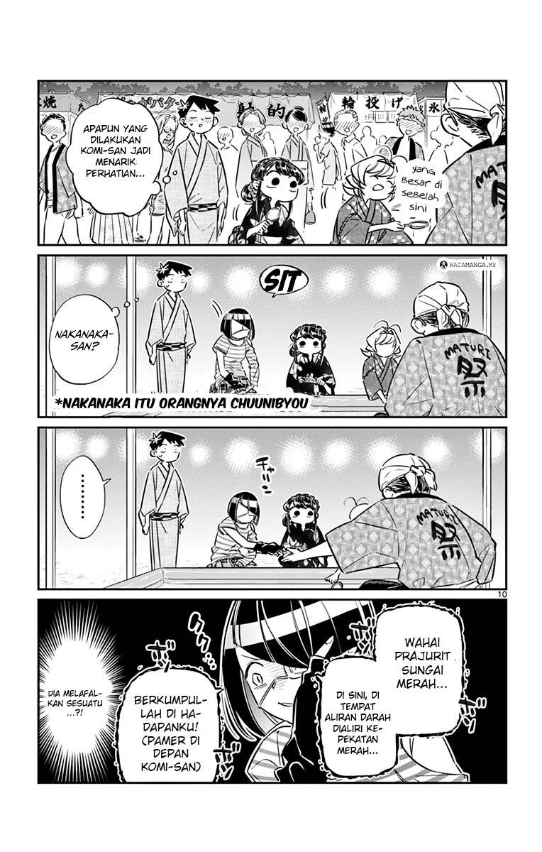 Komi-san wa Komyushou Desu Chapter 47 - halaman 10