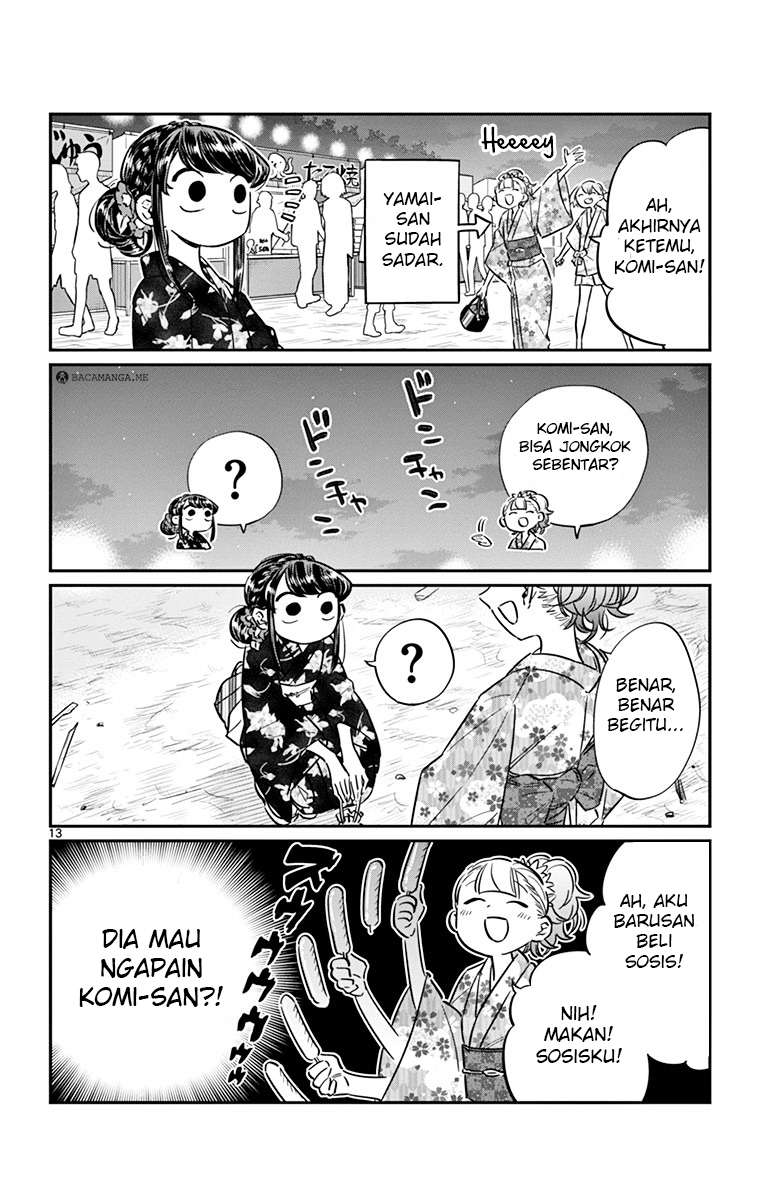 Komi-san wa Komyushou Desu Chapter 47 - halaman 13