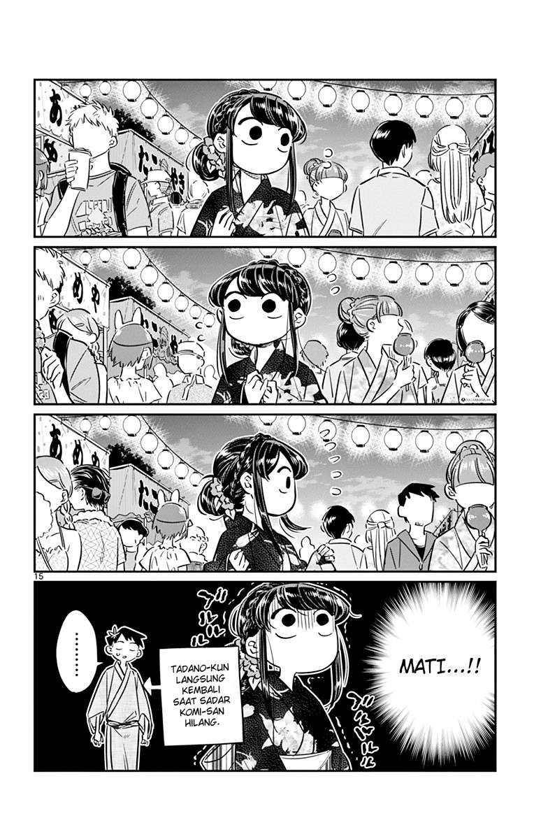 Komi-san wa Komyushou Desu Chapter 47 - halaman 15