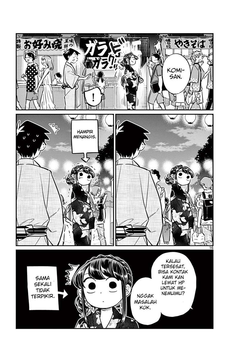 Komi-san wa Komyushou Desu Chapter 47 - halaman 16