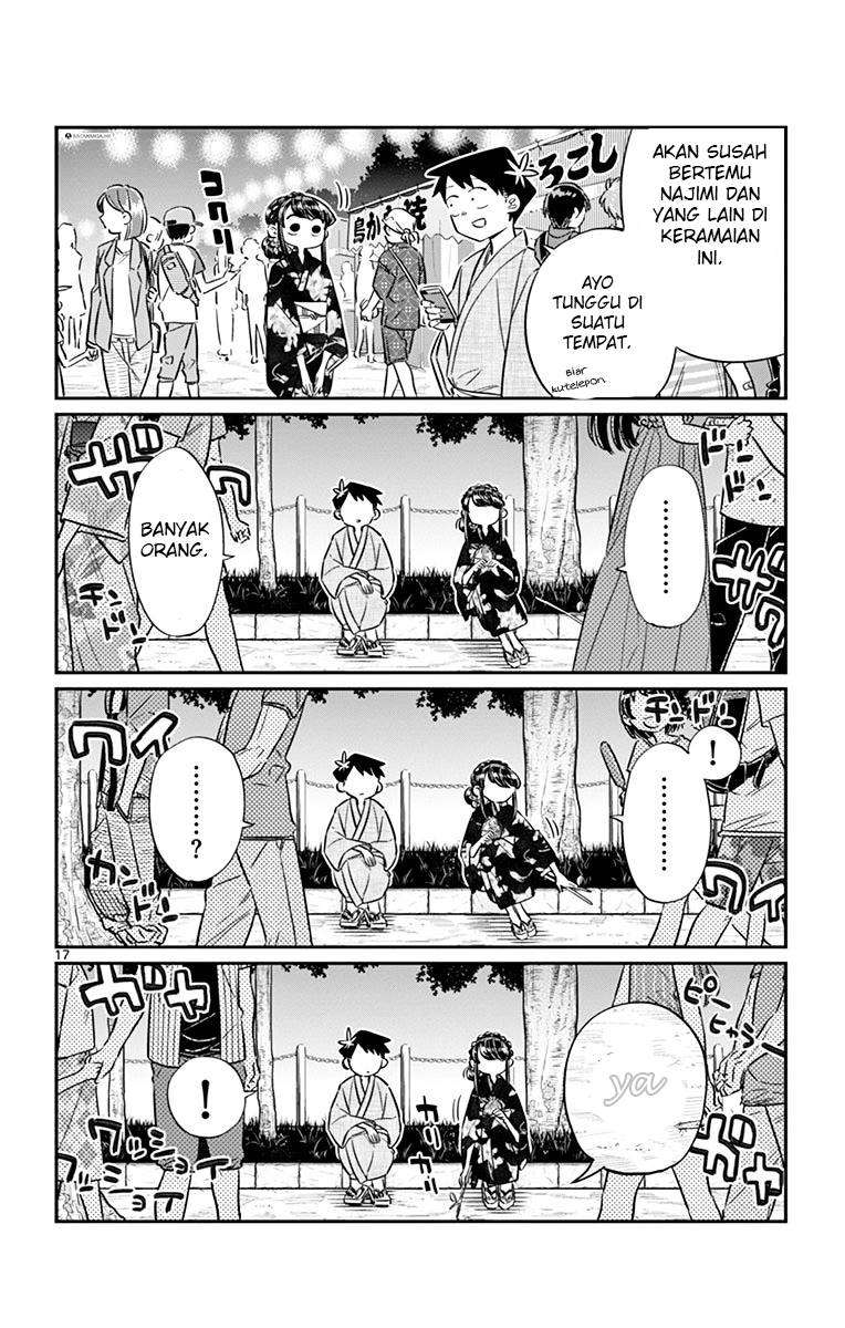 Komi-san wa Komyushou Desu Chapter 47 - halaman 17