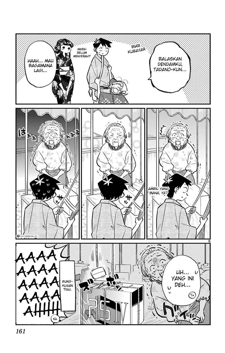 Komi-san wa Komyushou Desu Chapter 47 - halaman 6