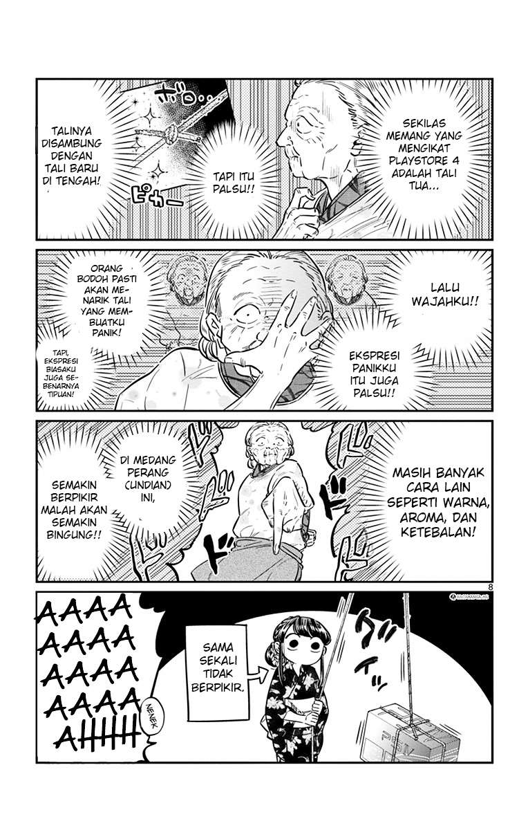 Komi-san wa Komyushou Desu Chapter 47 - halaman 8