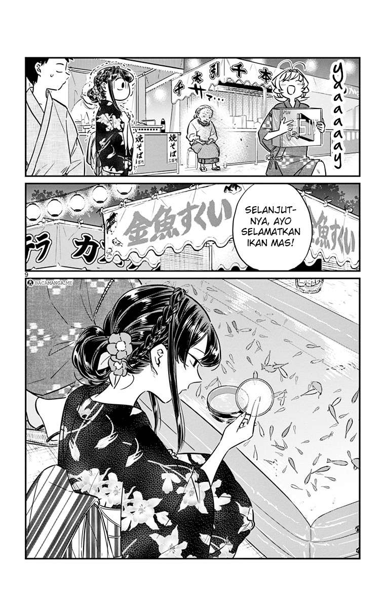 Komi-san wa Komyushou Desu Chapter 47 - halaman 9