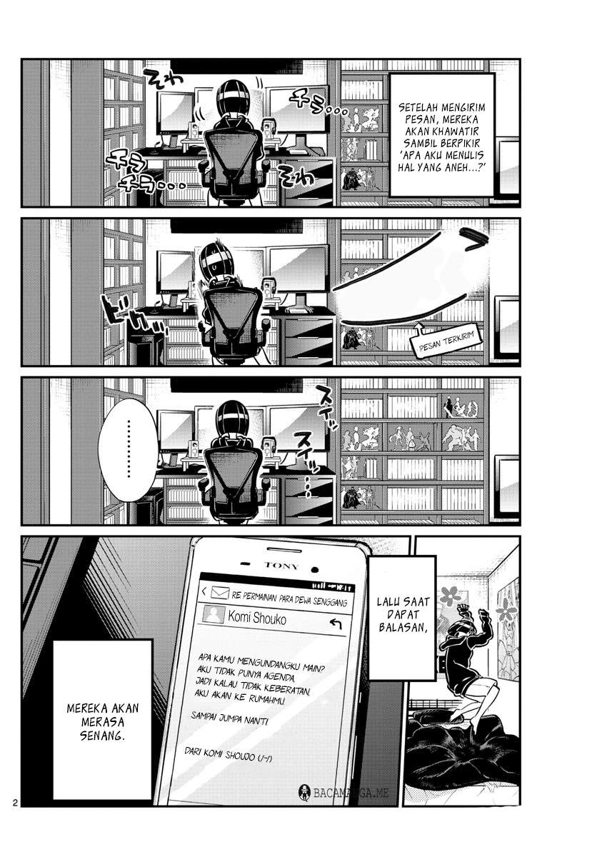 Komi-san wa Komyushou Desu Chapter 48 - halaman 6