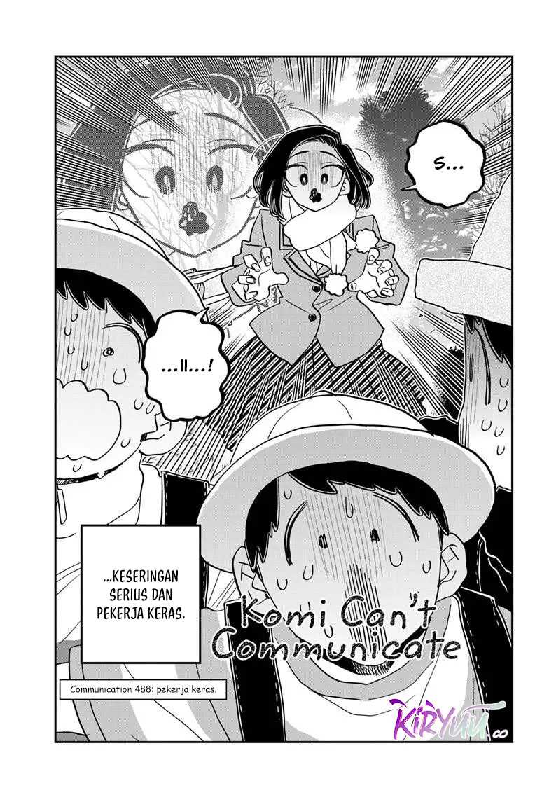 Komi-san wa Komyushou Desu Chapter 488 - halaman 5