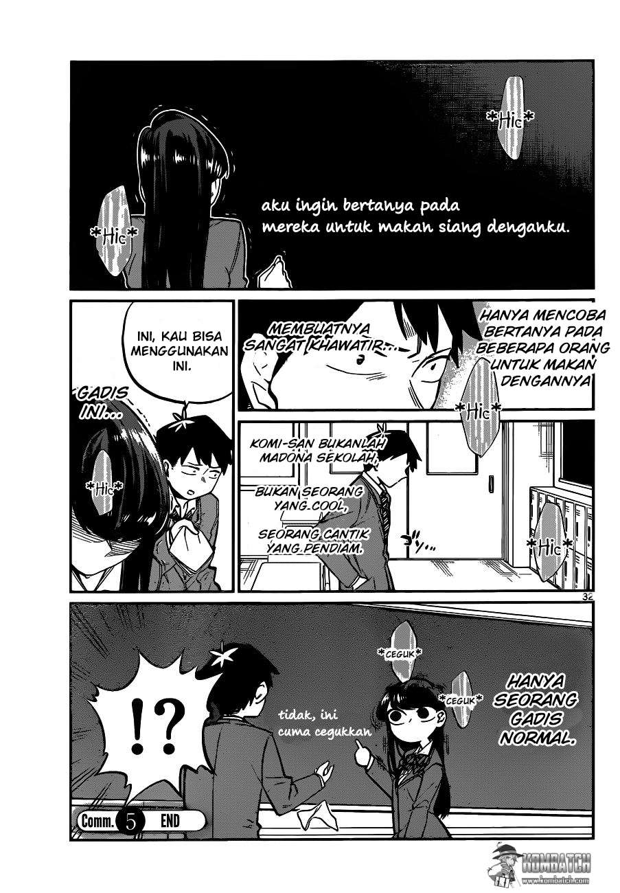 Komi-san wa Komyushou Desu Chapter 5 - halaman 9