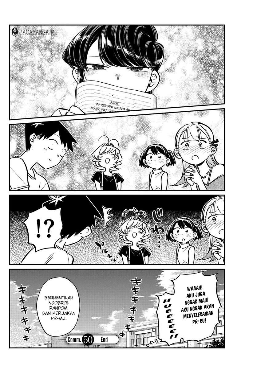 Komi-san wa Komyushou Desu Chapter 50 - halaman 18