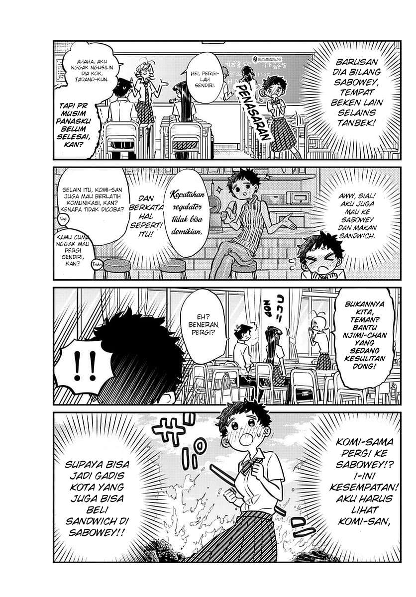 Komi-san wa Komyushou Desu Chapter 51 - halaman 10