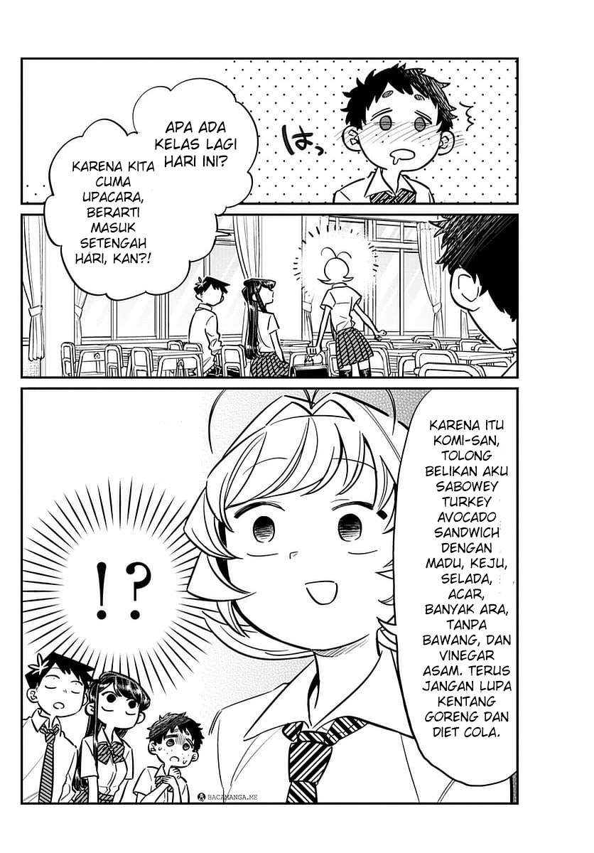 Komi-san wa Komyushou Desu Chapter 51 - halaman 9