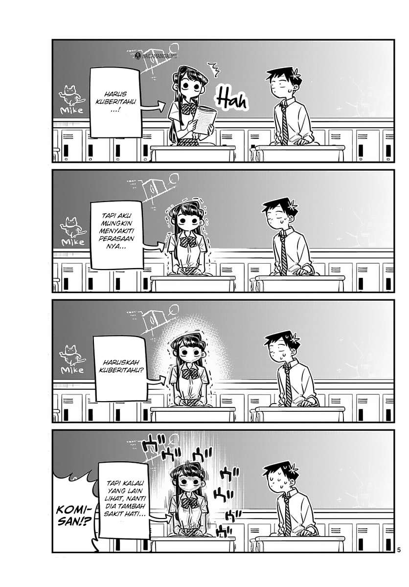 Komi-san wa Komyushou Desu Chapter 52 - halaman 6