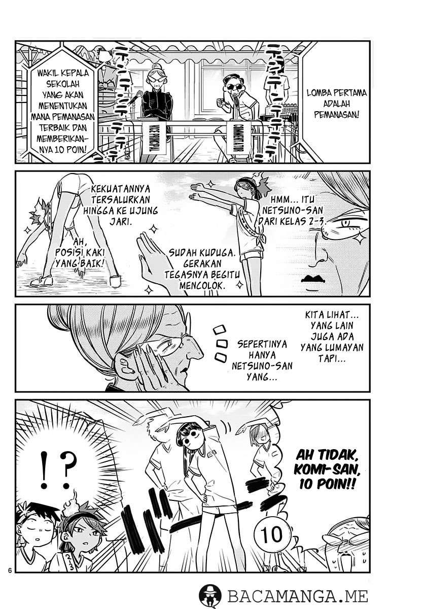 Komi-san wa Komyushou Desu Chapter 54 - halaman 6