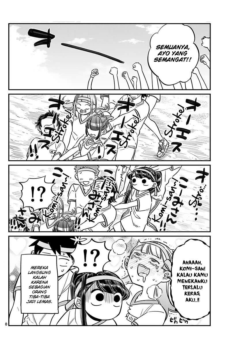 Komi-san wa Komyushou Desu Chapter 54 - halaman 8