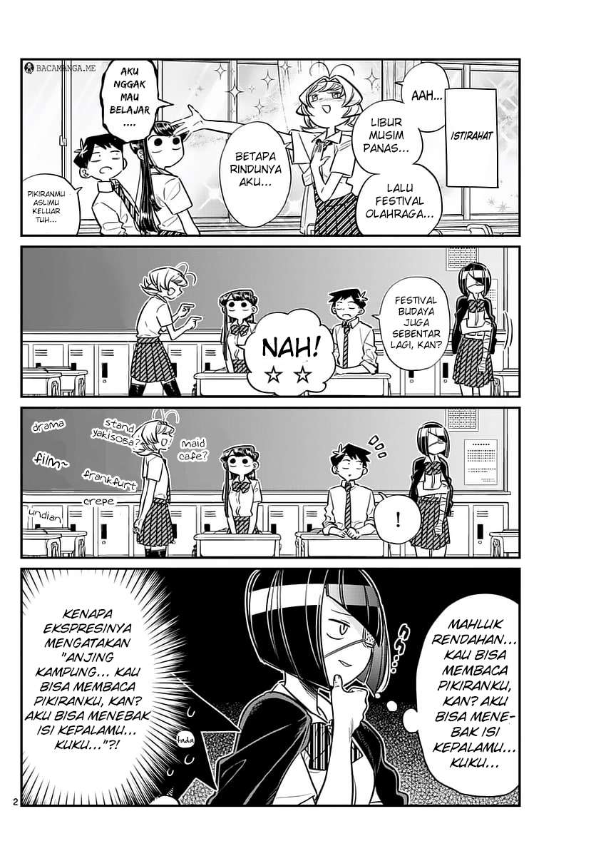 Komi-san wa Komyushou Desu Chapter 56 - halaman 3