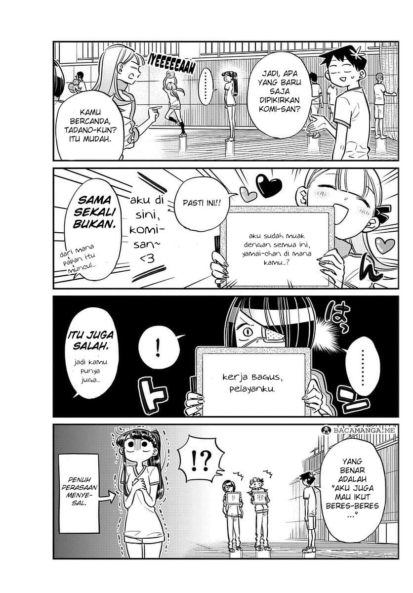 Komi-san wa Komyushou Desu Chapter 56 - halaman 8