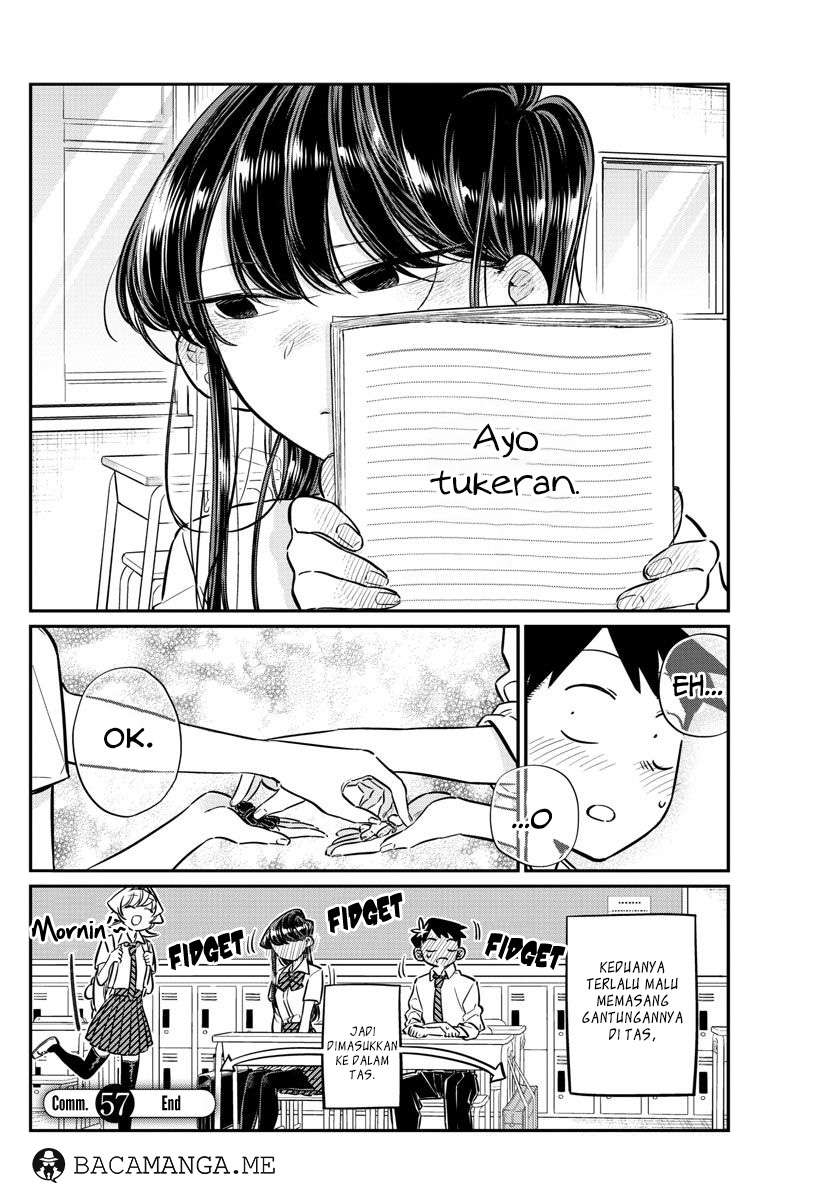 Komi-san wa Komyushou Desu Chapter 57 - halaman 18