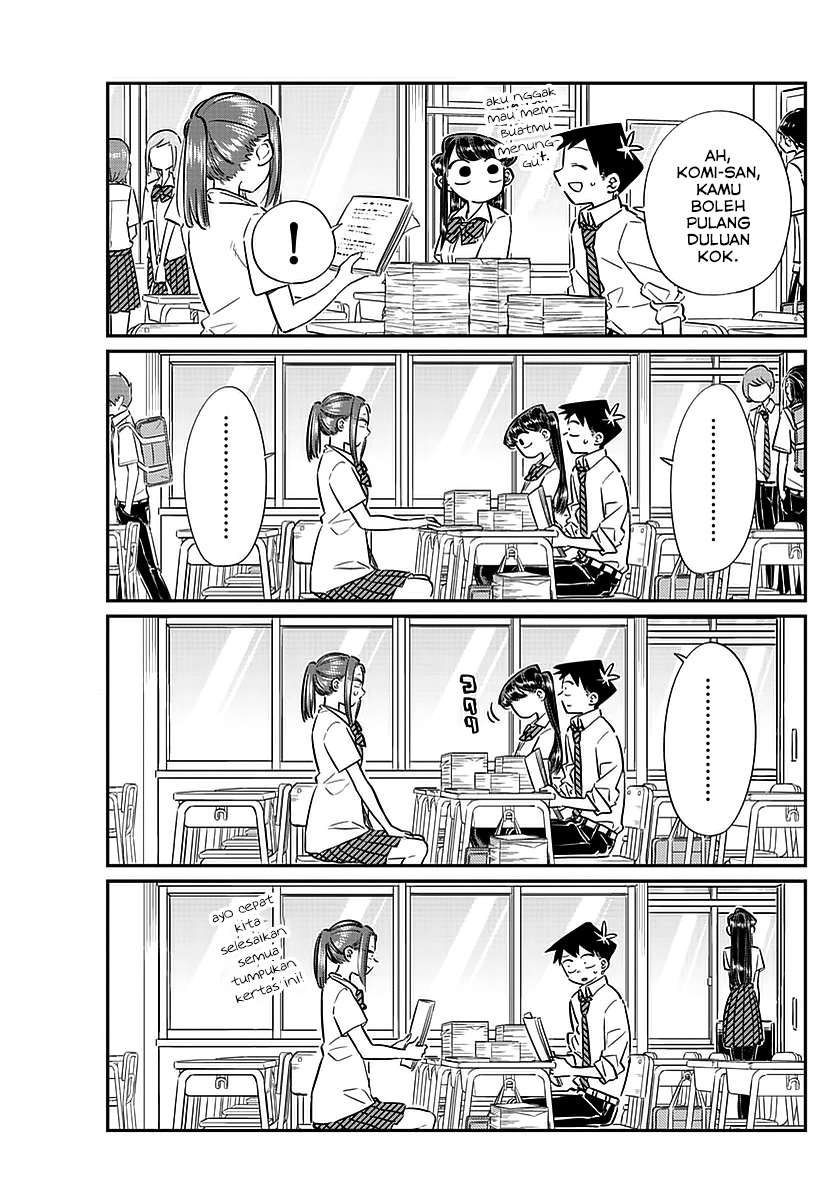 Komi-san wa Komyushou Desu Chapter 58 - halaman 17