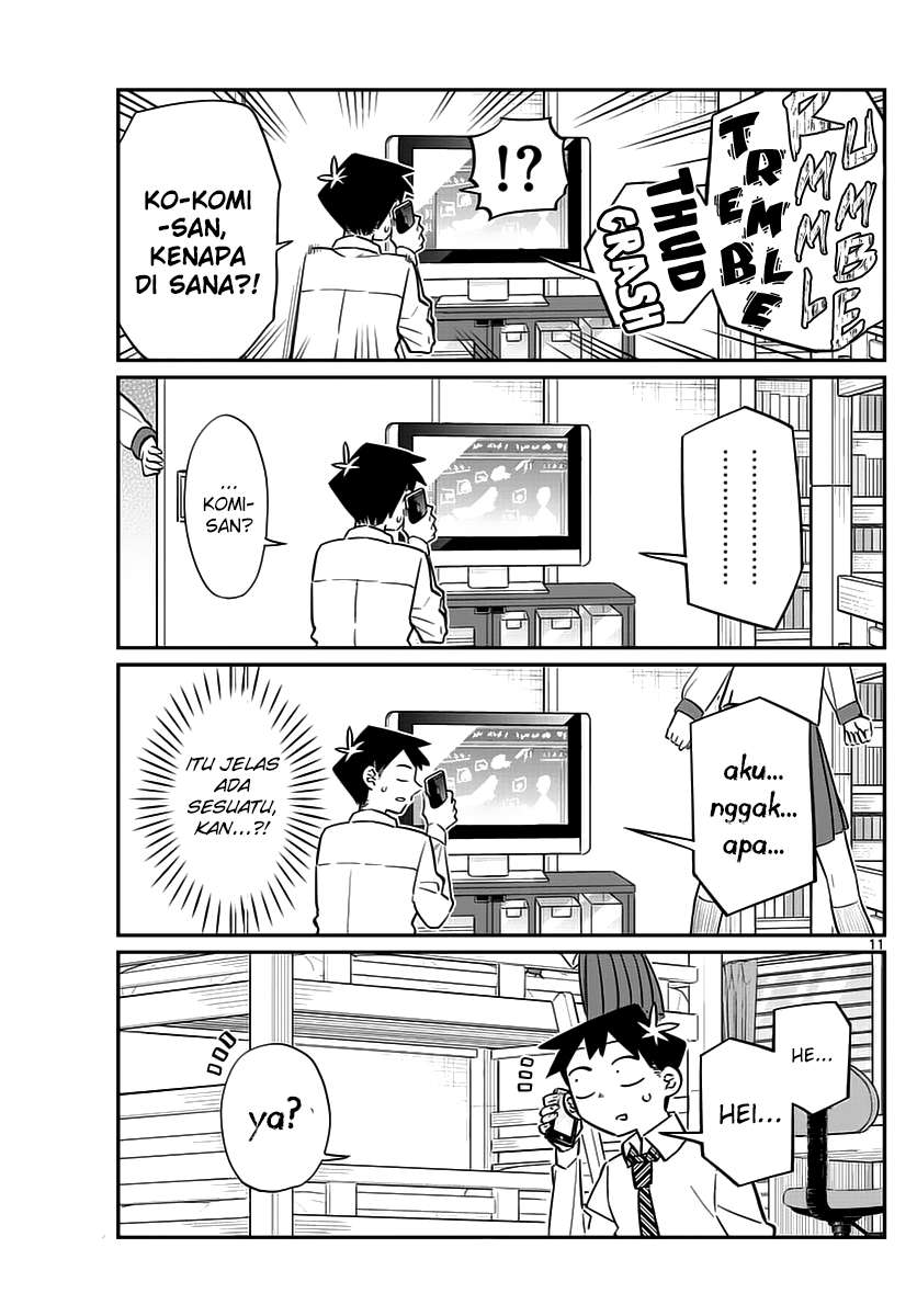 Komi-san wa Komyushou Desu Chapter 59 - halaman 11