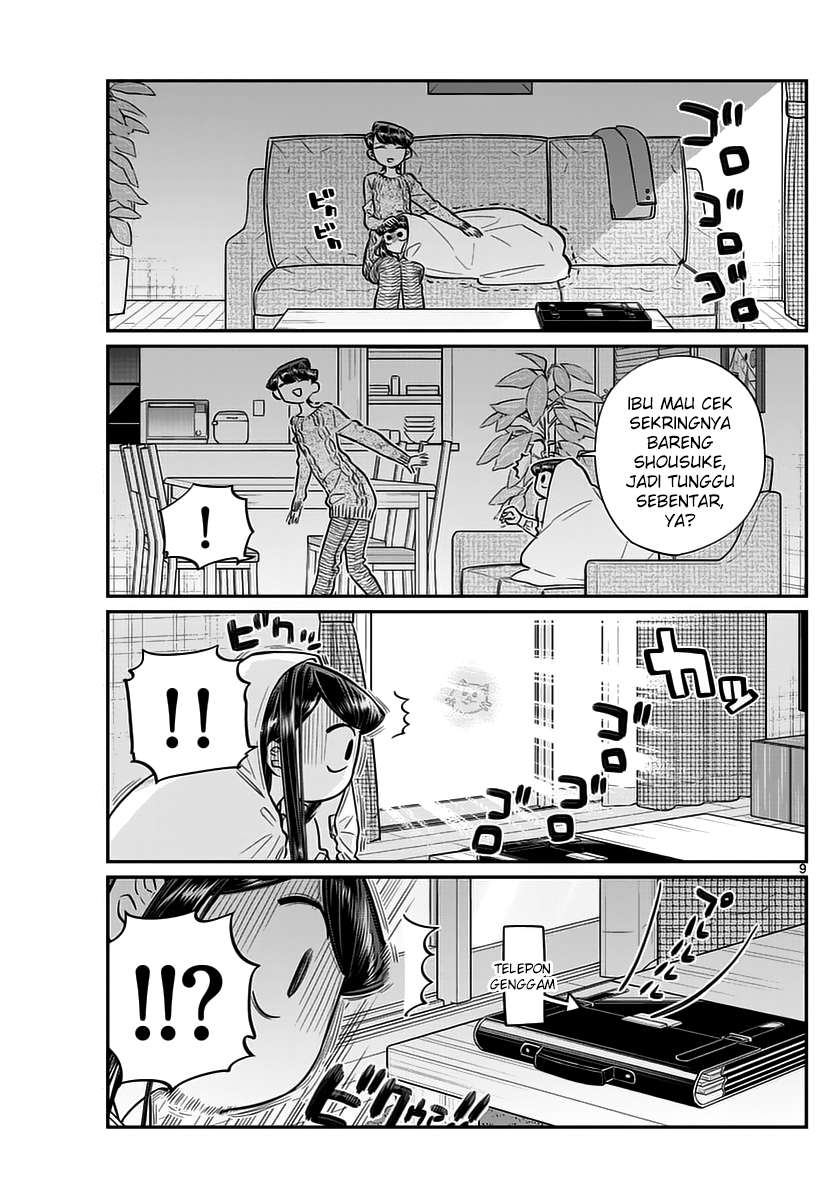 Komi-san wa Komyushou Desu Chapter 59 - halaman 9