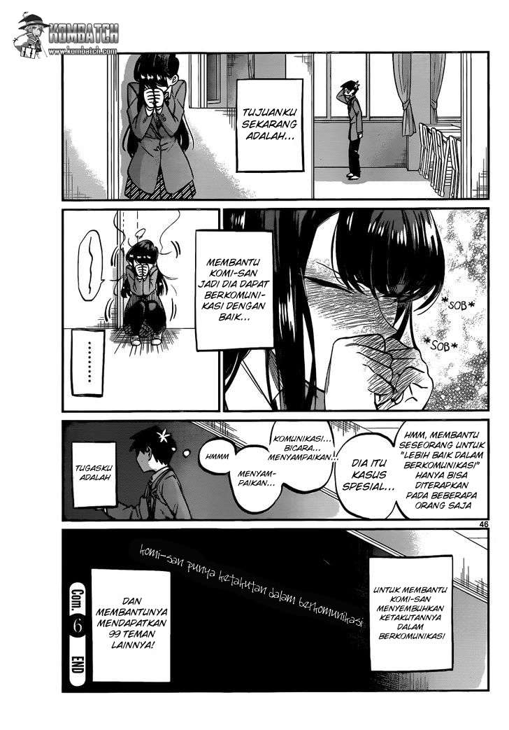 Komi-san wa Komyushou Desu Chapter 6 - halaman 14
