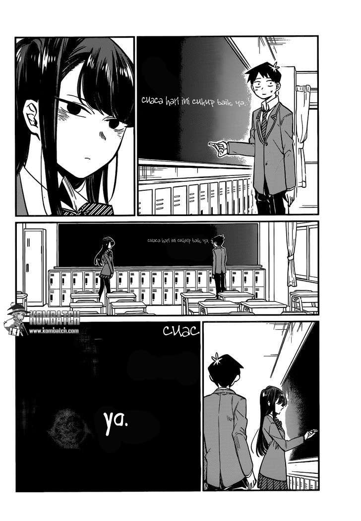Komi-san wa Komyushou Desu Chapter 6 - halaman 6