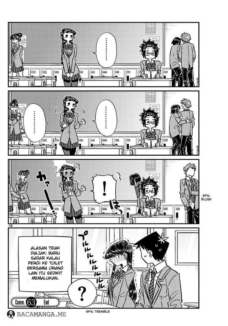 Komi-san wa Komyushou Desu Chapter 63 - halaman 6