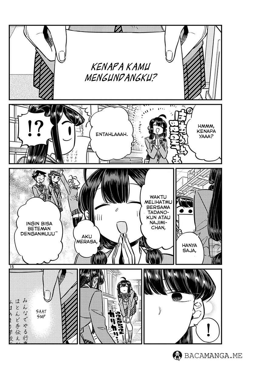 Komi-san wa Komyushou Desu Chapter 64 - halaman 16
