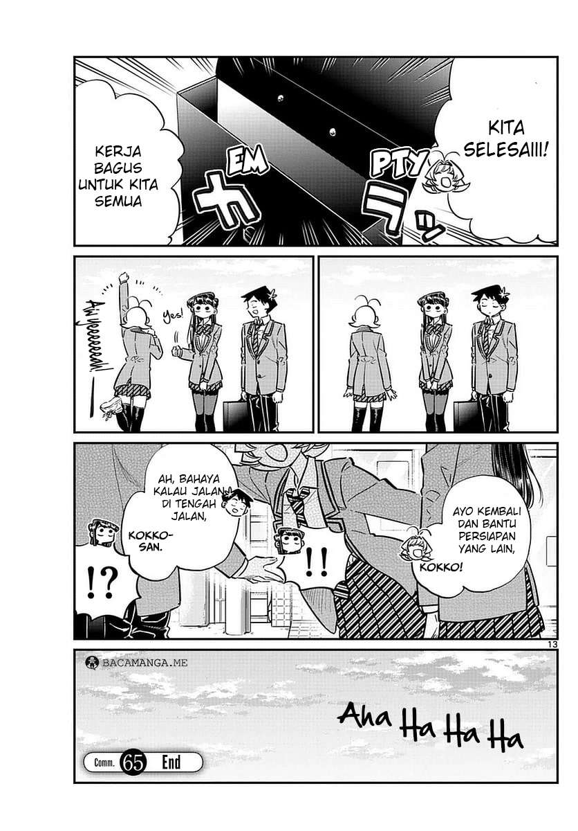Komi-san wa Komyushou Desu Chapter 65 - halaman 13