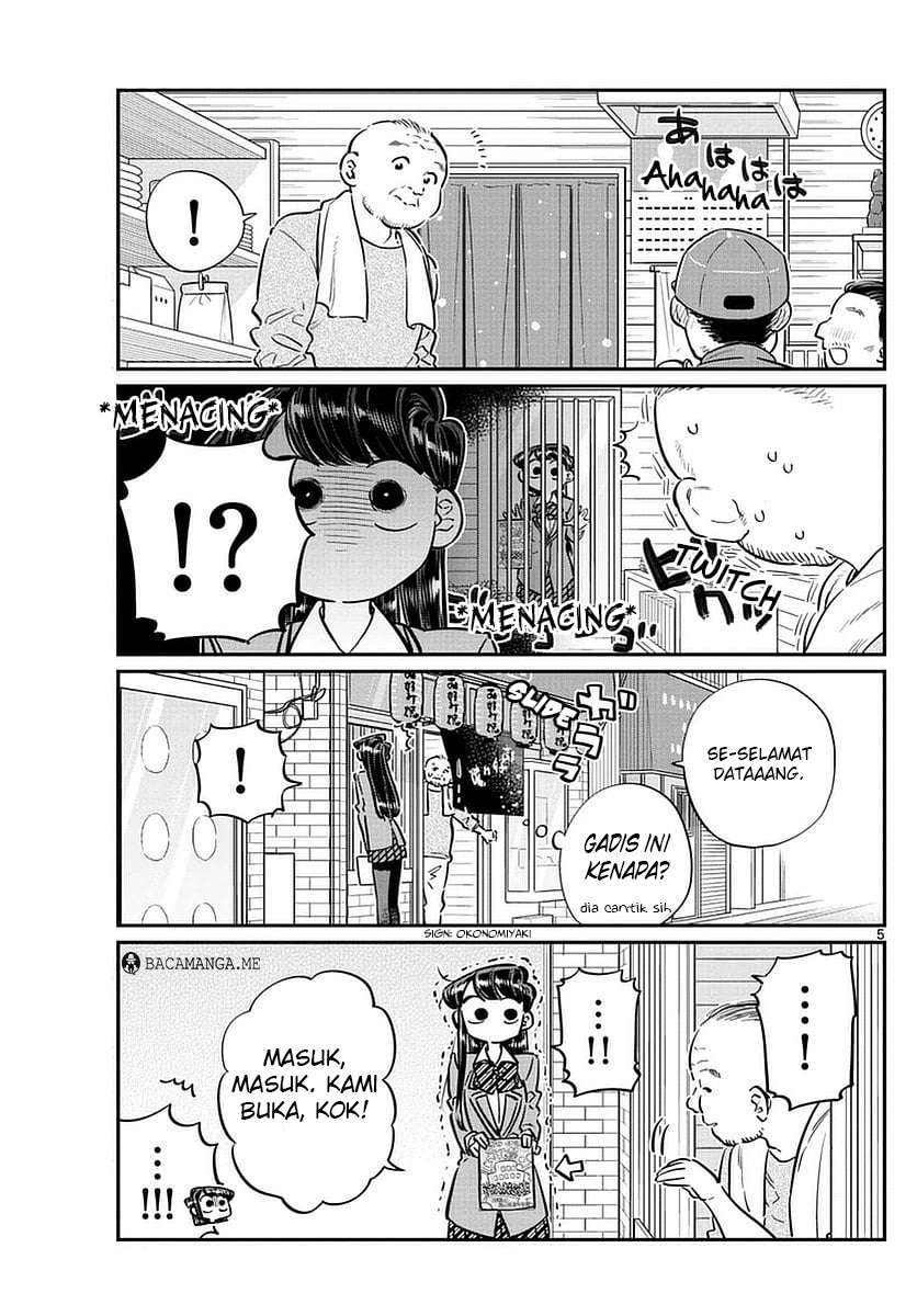 Komi-san wa Komyushou Desu Chapter 65 - halaman 5