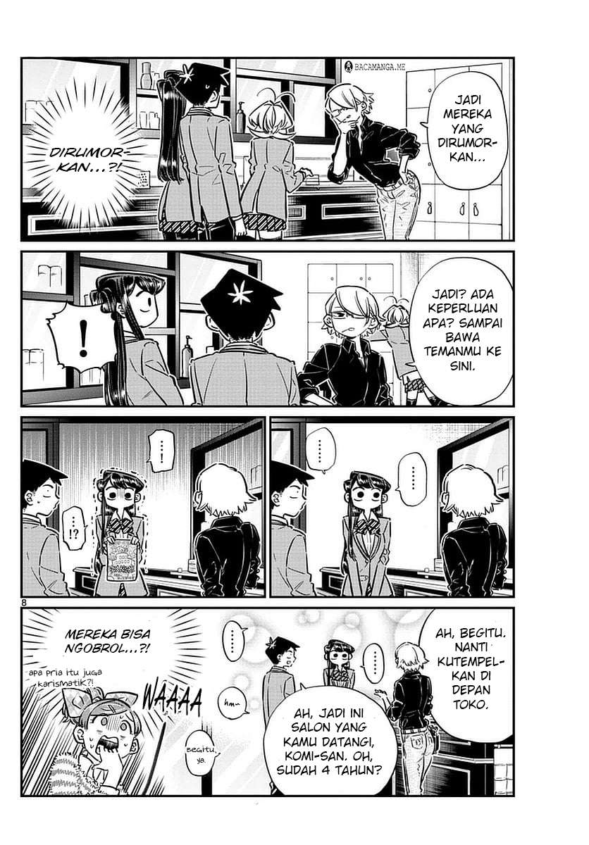 Komi-san wa Komyushou Desu Chapter 65 - halaman 8