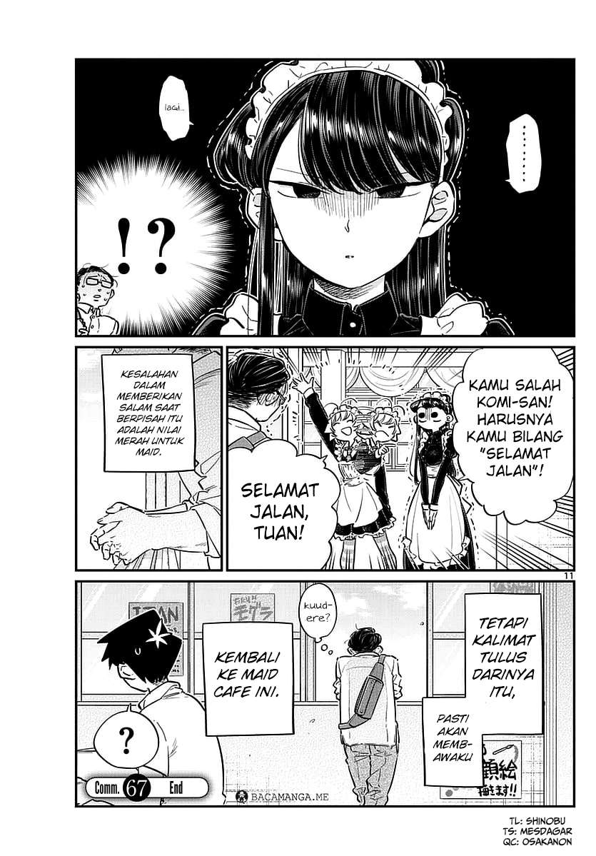 Komi-san wa Komyushou Desu Chapter 67 - halaman 12