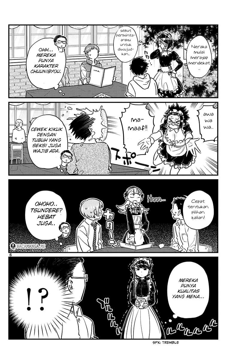 Komi-san wa Komyushou Desu Chapter 67 - halaman 7