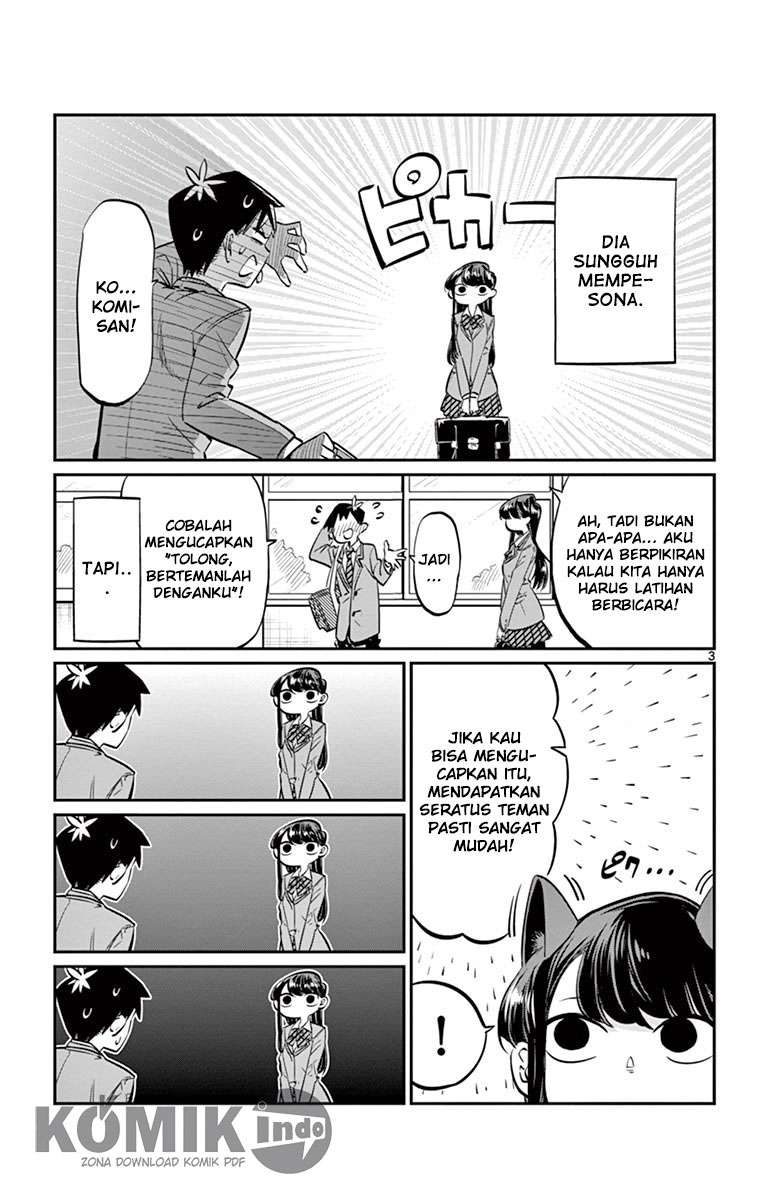 Komi-san wa Komyushou Desu Chapter 7 - halaman 4