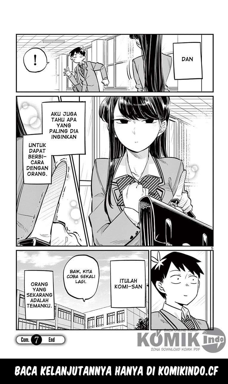 Komi-san wa Komyushou Desu Chapter 7 - halaman 6